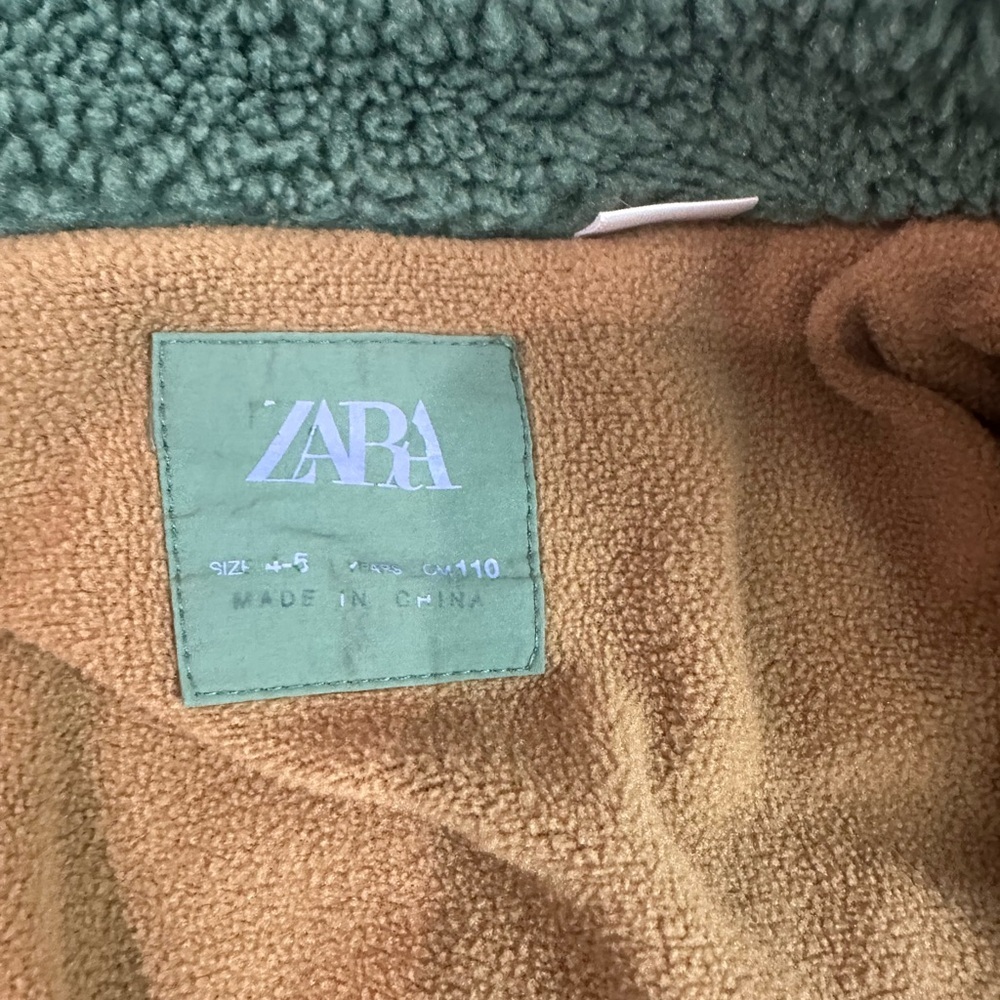 Boys Zara Sherpa Jacket - Picture 8 of 11